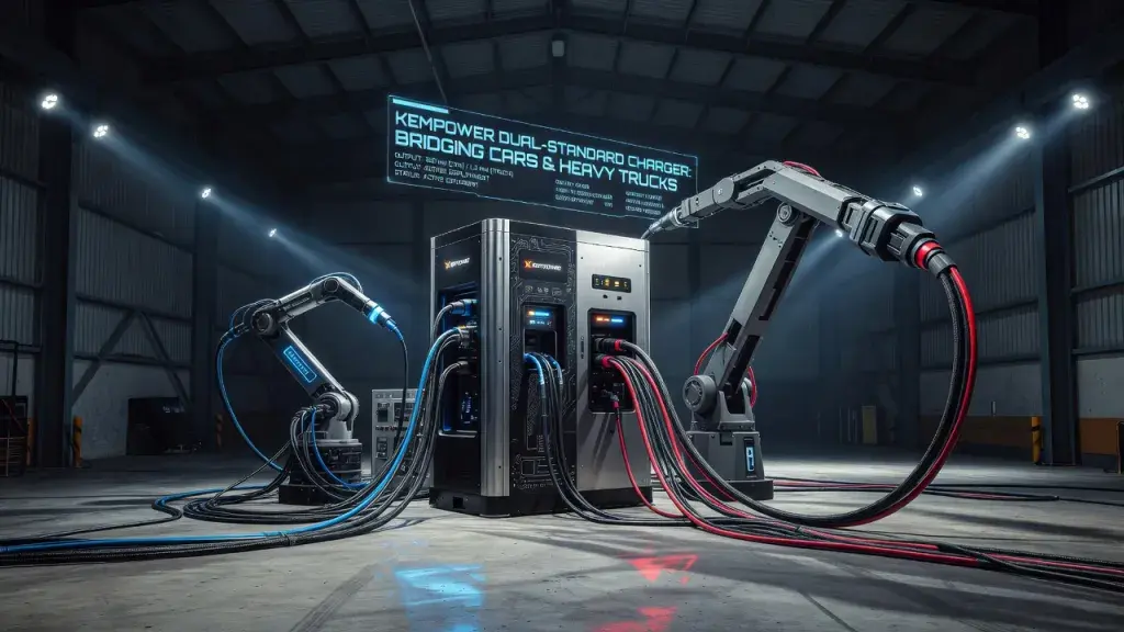 Kempower Unveils Dual-Standard Charger Bridging Cars and Heavy Trucks