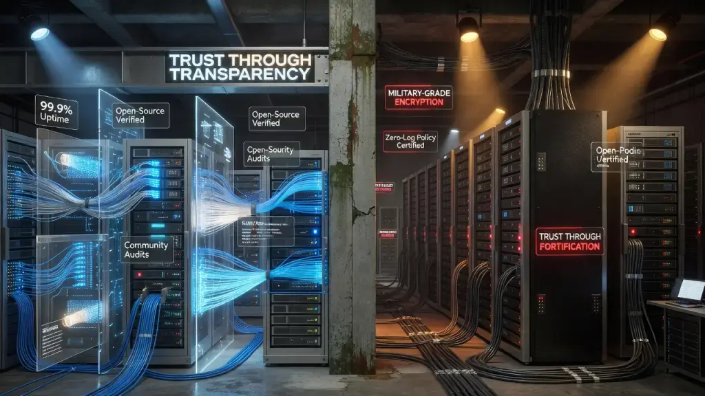 Two Free VPNs Take Different Paths to Earn User Trust